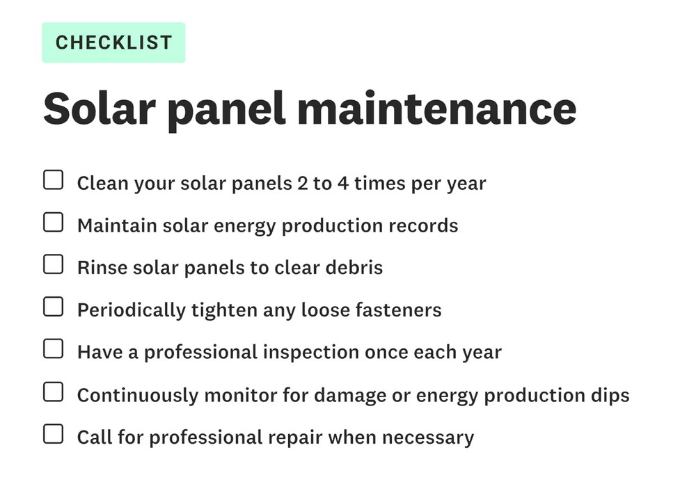Solar Panel maintenance Solar Panel maintenance