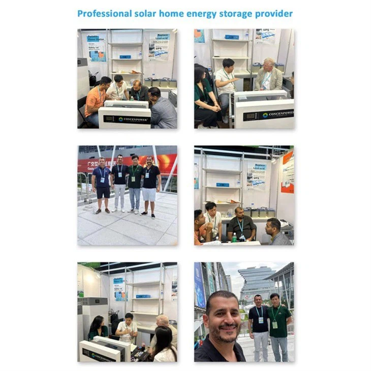 Rack-mounted energy storage battery exhibition